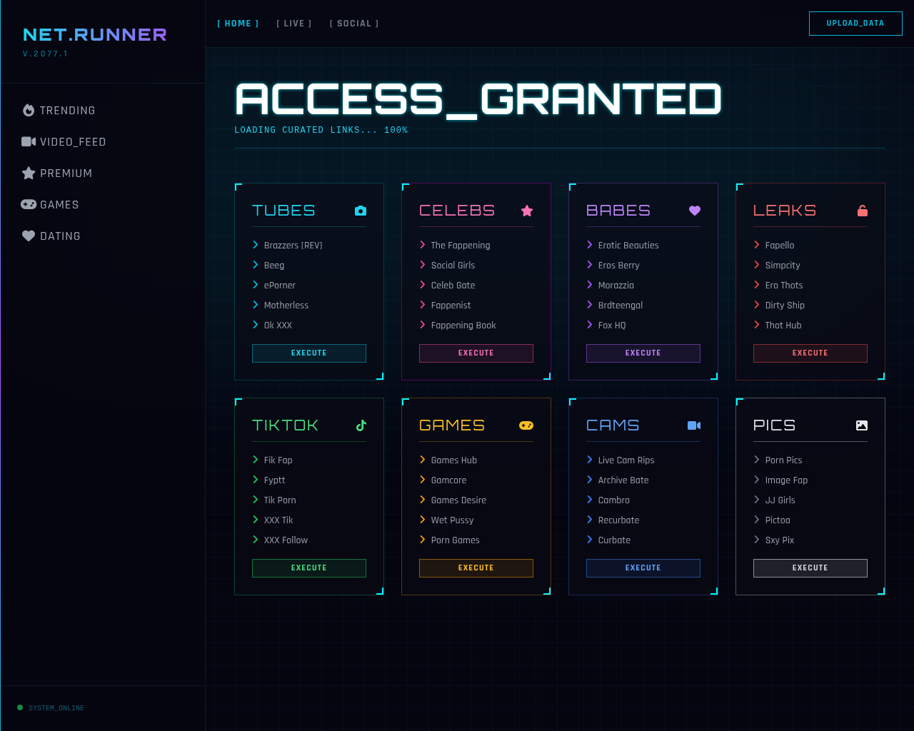 Cyberpunk Links Preview