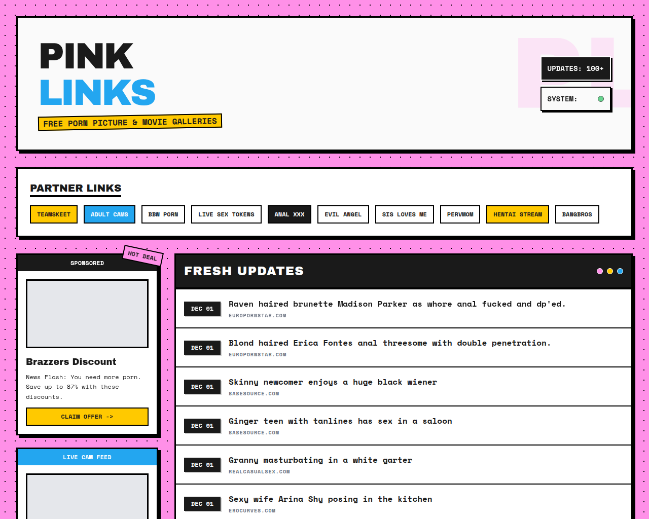 Pink Links Preview